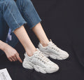 Casual Thick-soled White Sneakers Women Ins Trendy Shoes Luxeara
