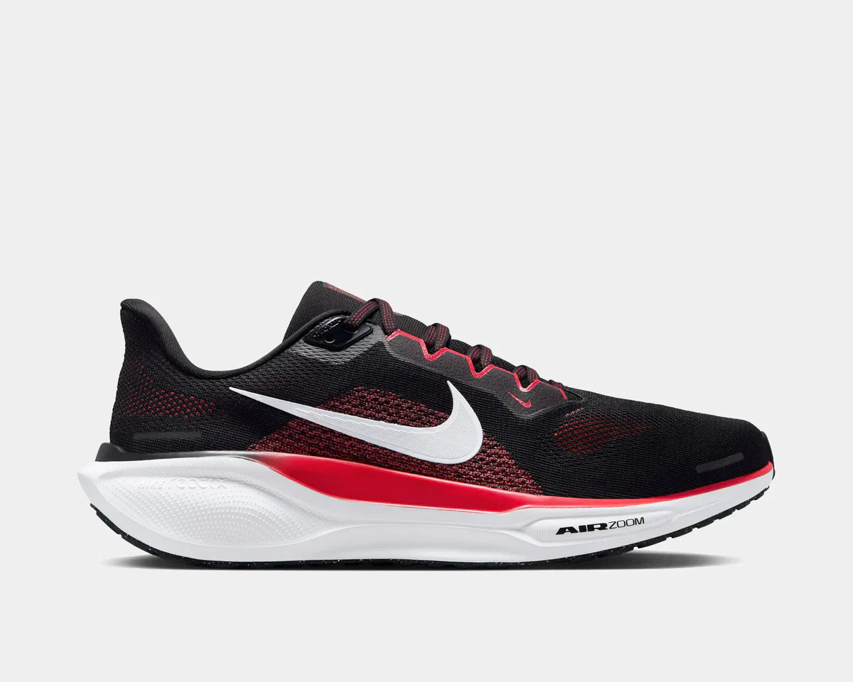 Nike Air Zoom Pegasus 41 Road Running Shoes Black Fire Red White Nike
