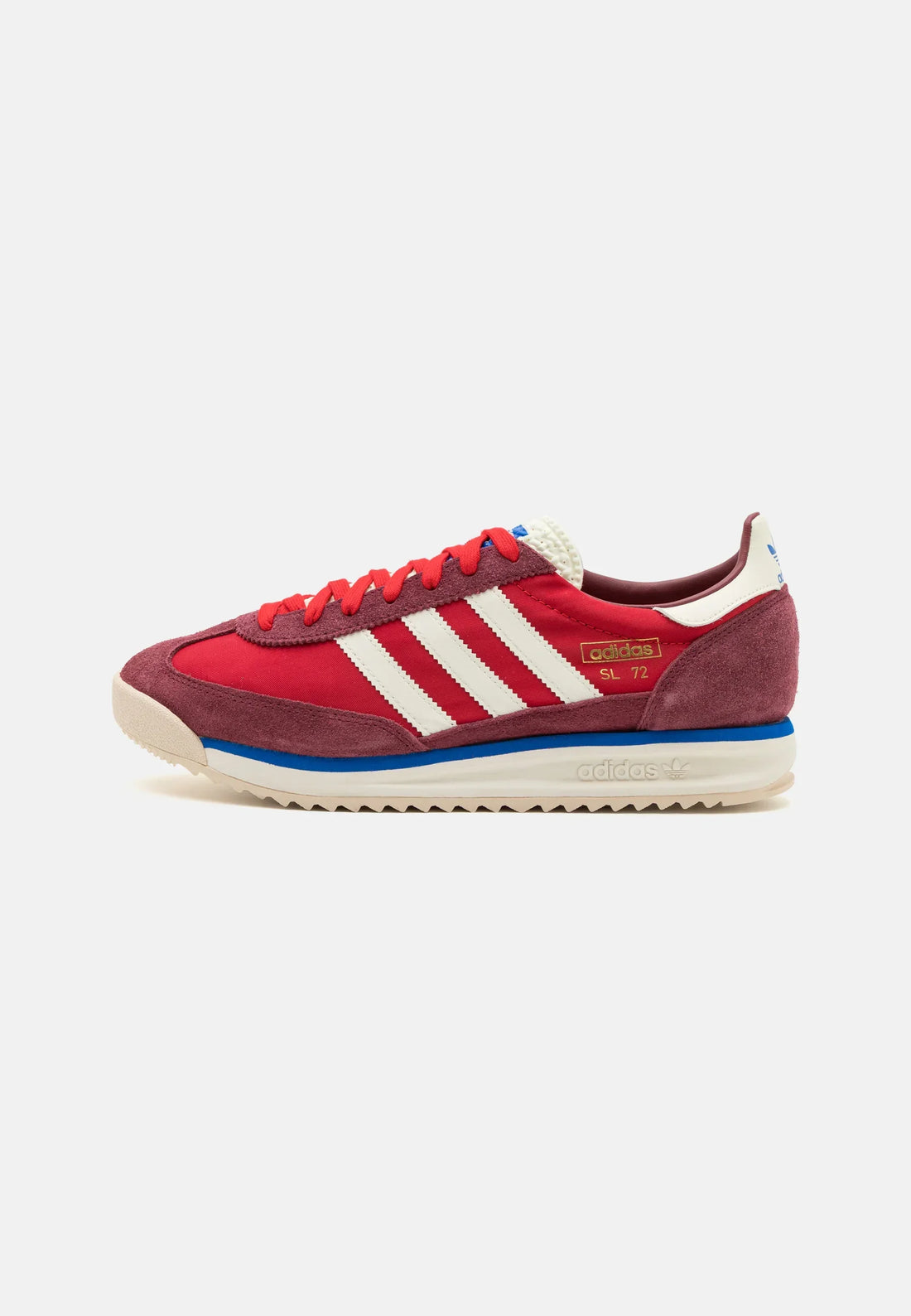 adidas Men's Originals SL 72 RS Shoes Blue Core White Better Scarlet Luxeara