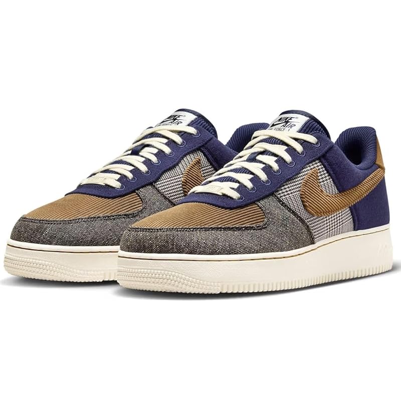 Nike Air Force 1 07 Premium Men's Shoes Midnight Navy Ale Brown Nike