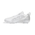 Adidas Men's Adizero Spark Football Shoe White Silver Metallic White Luxeara