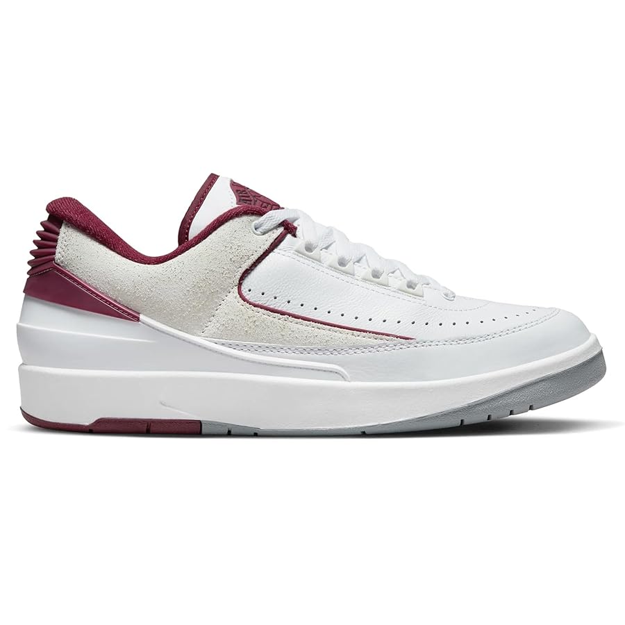 Nike Jordan Men's 2 Retro Low Cherrywood White Cherrywood Red Nike
