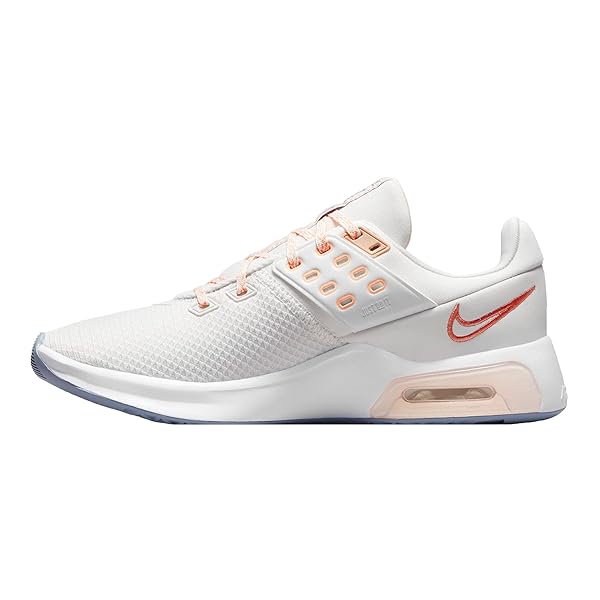 Nike Women's Air Max Bella TR 4 Running Trainers CW3398 Sneakers 100 Summit White Crimson Bliss Nike