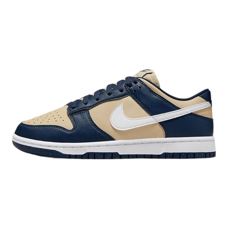 Nike Dunk Low Shoes Midnight Navy White-team Gold Luxeara