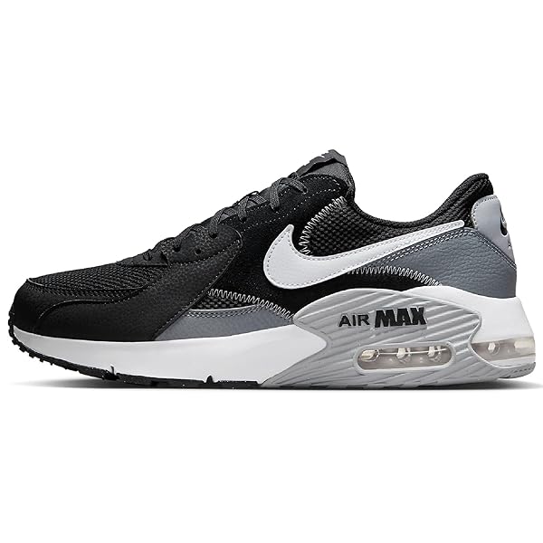 Nike Air Max Excee Men's Sports Low Top Shoes Black White Cool Grey Wolf Grey Nike
