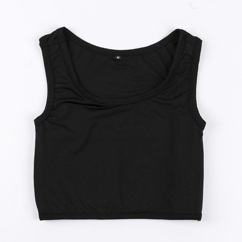 Luxeo Fashion Women’s Chest Cover Short Front Bandage Pullover – Long Sleeve Crop Top