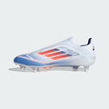 adidas F50 Elite Laceless Soft Ground Soccer Cleats Cloud White Solar Red Lucid Blue Luxeara