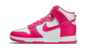 Nike Dunk High Shoes Pink Prime White Nike