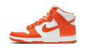 Nike Dunk High Shoes White Orange Blaze Nike