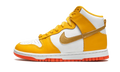 Nike Dunk High Shoes University Gold White-Crimson Metallic Gold-gold Nike