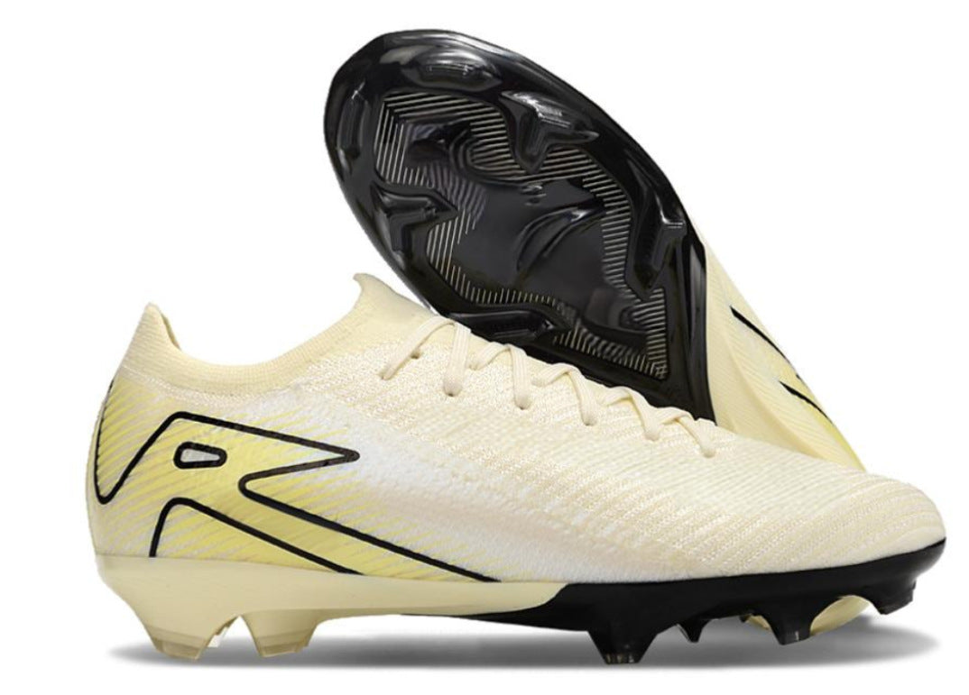 Nike Mercurial Vapor 16 Elite Blueprint FG Low-Top Soccer Cleats Beige Yellow Luxeara