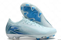 Nike Mercurial Vapor 16 Elite Blueprint FG Low-Top Soccer Cleats White Blue Luxeara