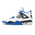 Nike Air Jordan 4 Retro Oxidized Shoes White Black Blue Luxeara
