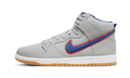 Nike SB Dunk High Shoes Cloud Grey Rush Blue-Team New York Mets Nike