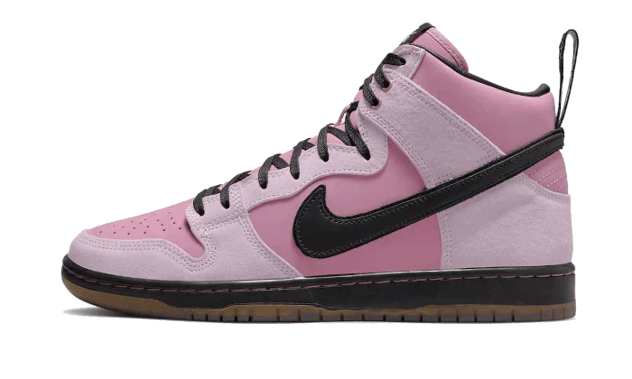 Nike SB Dunk High Shoes Pink Black Pro KCDC Nike