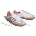 Adidas Samba OG Shoes Cloud White Pink Luxeara