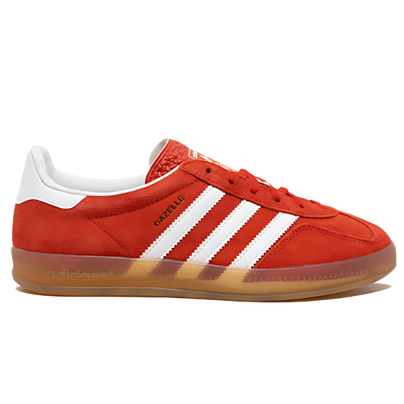 adidas Originals Gazelle Indoor Bold Orange White Gum Luxeara