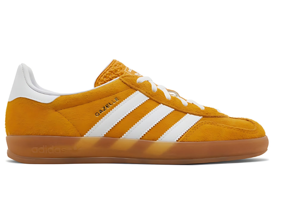 adidas Originals Gazelle Indoor Yellow Gum White Luxeara