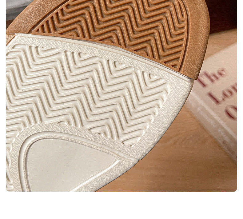 College Style Personalized Design Wedge Heel Sneakers Women Luxeara