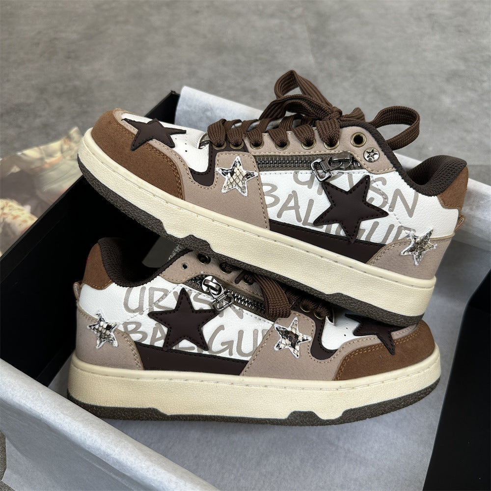 Casual Design Low-top Sneakers Women Luxeara