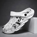 Luxeara Comfortable Lightweight Graphic Clogs - Breathable Dual-Purpose Beach Sandals Luxeara