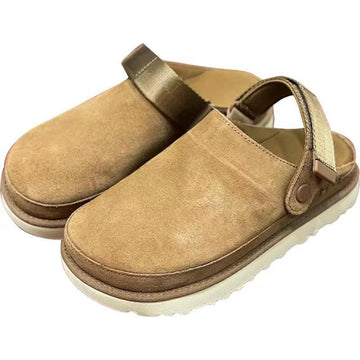 Women's Goldenstar Clogs Soft Sole Non-slip Shoes Yellow Luxeara