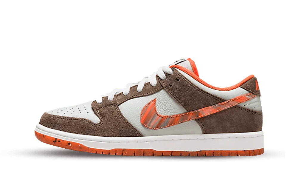 Nike SB Dunk Low Olive Gray Mantra Orange Rattan Luxeara