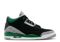 Nike Air Jordan 3 Retro Shoes Green Gray Black Nike