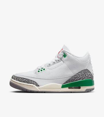 Nike Air Jordan 3 Retro Shoes Green Gray White Nike