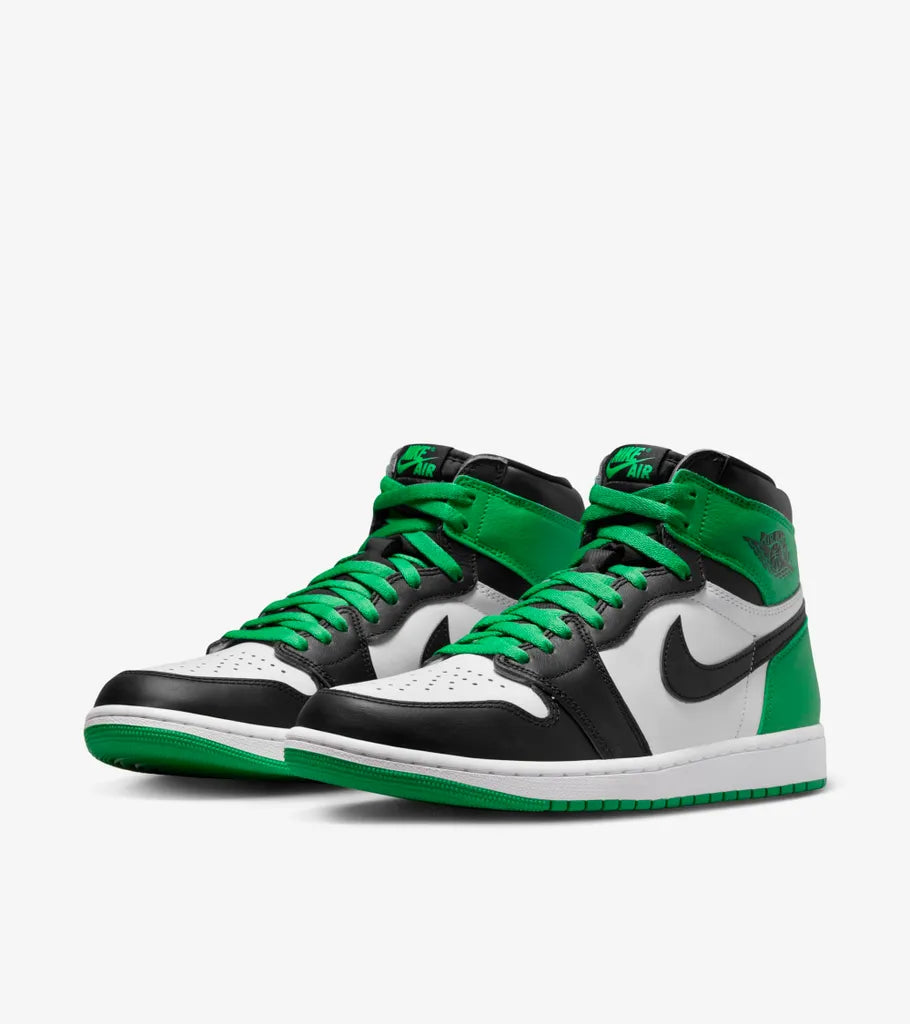 Nike Air Jordan 1 Retro High OG First in Flight Women's Shoes Green Black White Nike
