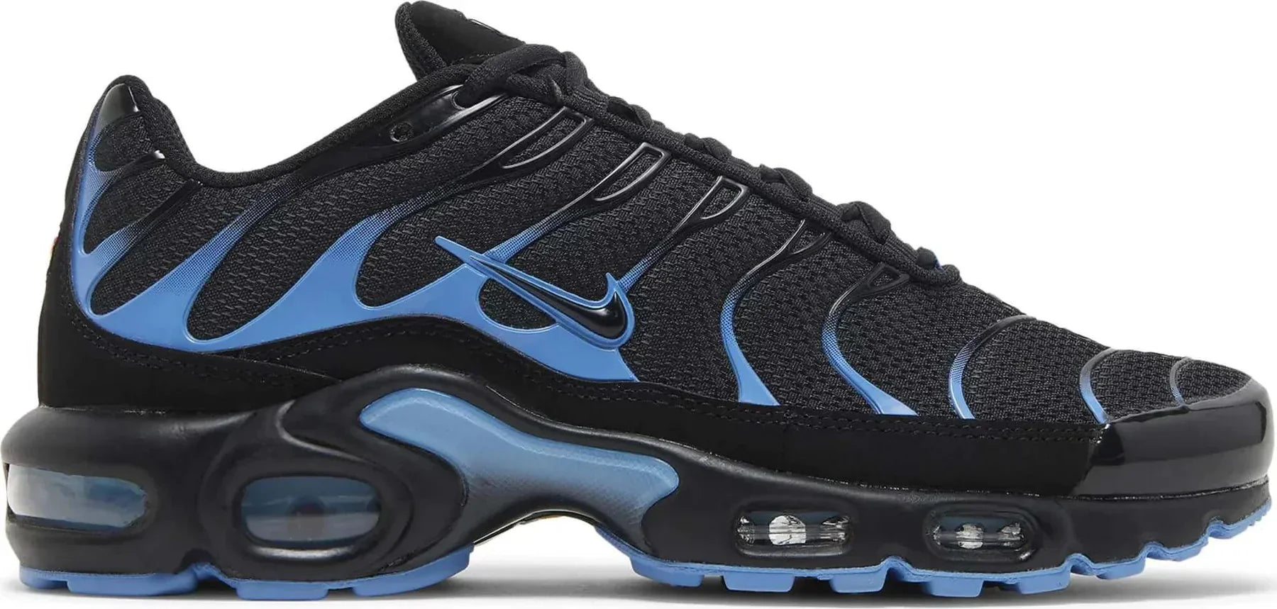Nike Air Max Plus Men's Shoes Blue Black Aquarius Blue White Nike
