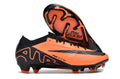 Nike Mercurial Superfly 9 Academy Multi-Ground High-Top Soccer Cleats Orange Black Volt Luxeara