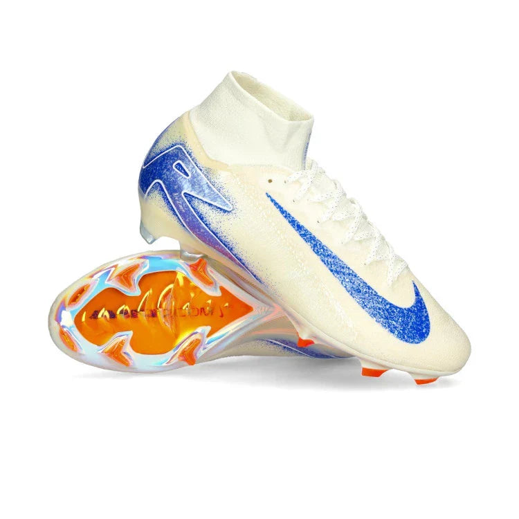 Nike Mercurial Superfly 10 Elite Blueprint FG High-Top Soccer Cleats Racer Blue White Luxeara