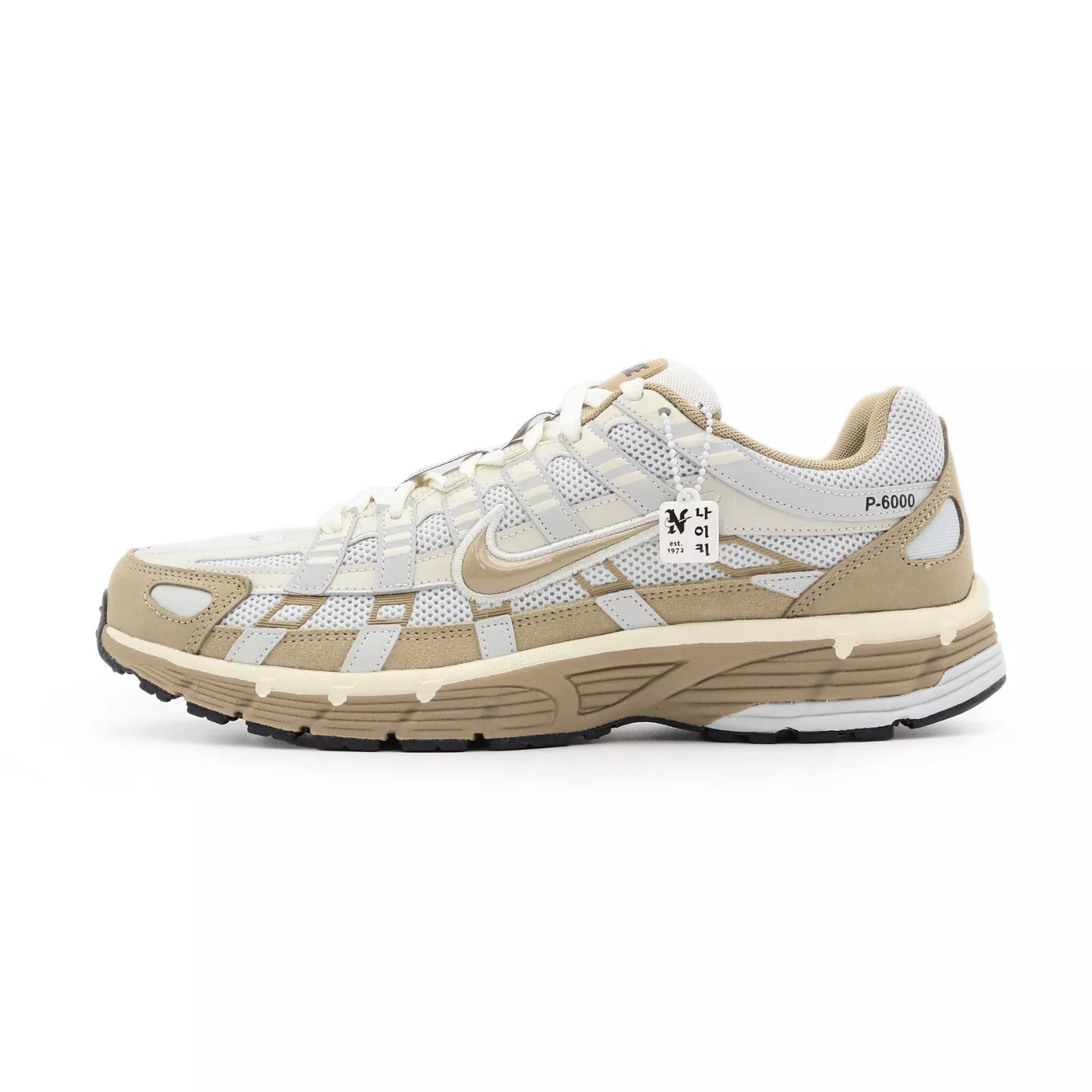 Nike P-6000 Premium Shoes Photon Dust Light Bone Pale Ivory Khaki Nike