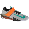 Nike Savaleos Weightlifting Shoes Gray Green Orange Nike