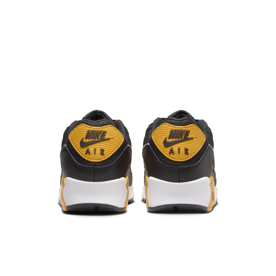 Nike Air Max 90 Shoes Black University Gold White Nike